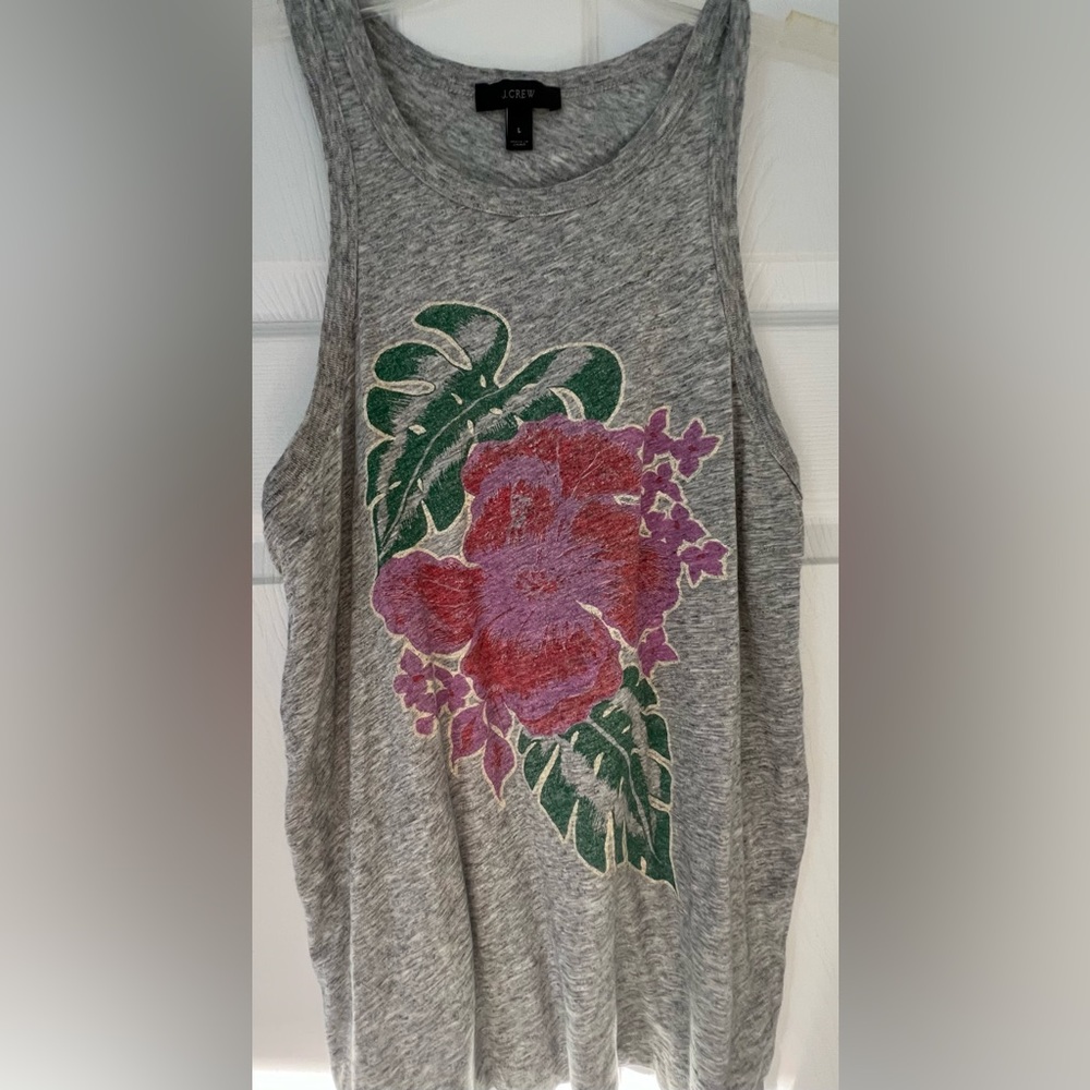 J. Crew Racerback Tee